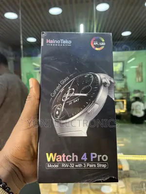 Haino Teko Watch 4 Pro (Rw-32) | Amoled Curved Glass Smartwatch