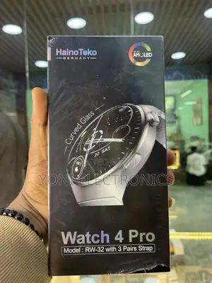Haino Teko Watch 4 Pro (Rw-32) | Amoled Curved Glass Smartwatch