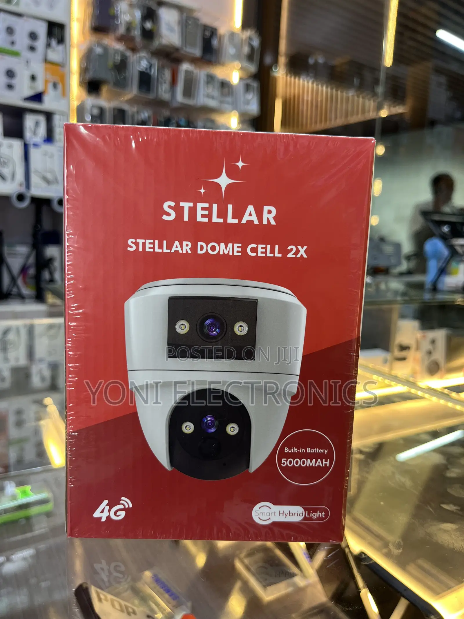 Stellar Dome Cell 2x 4g Lte Wireless Security Dome Camera With Built-