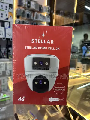 Stellar Dome Cell 2x 4g Lte Wireless Security Dome Camera With Built-