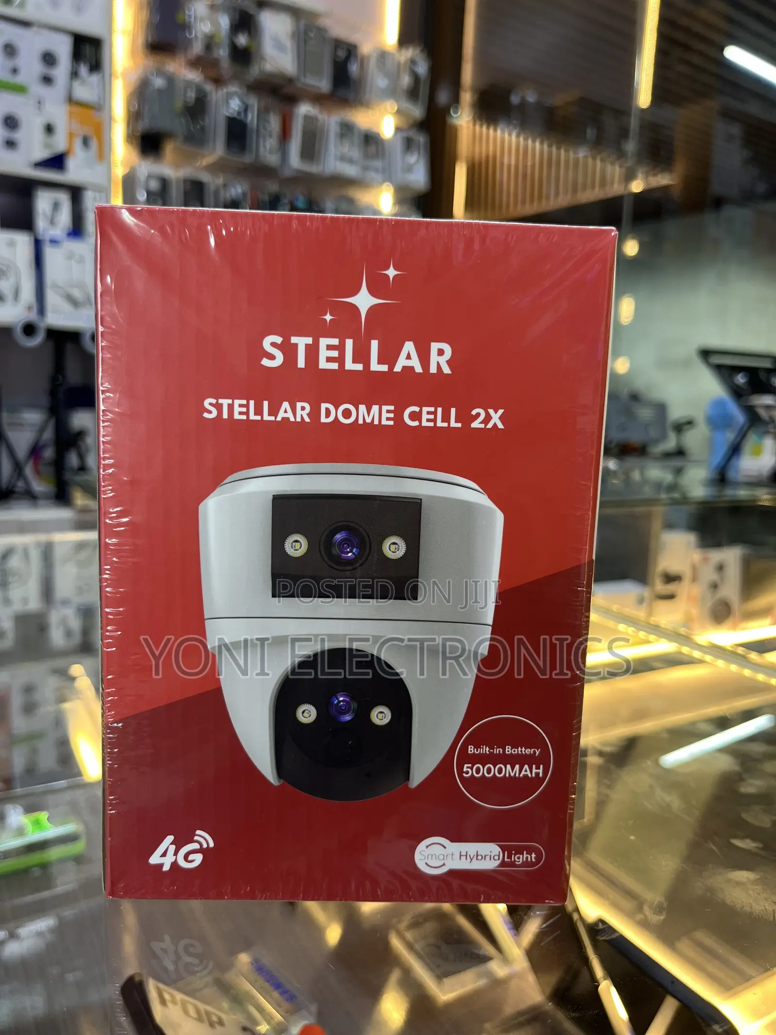 Stellar Dome Cell 2x 4g Lte Wireless Security Dome Camera With Built-