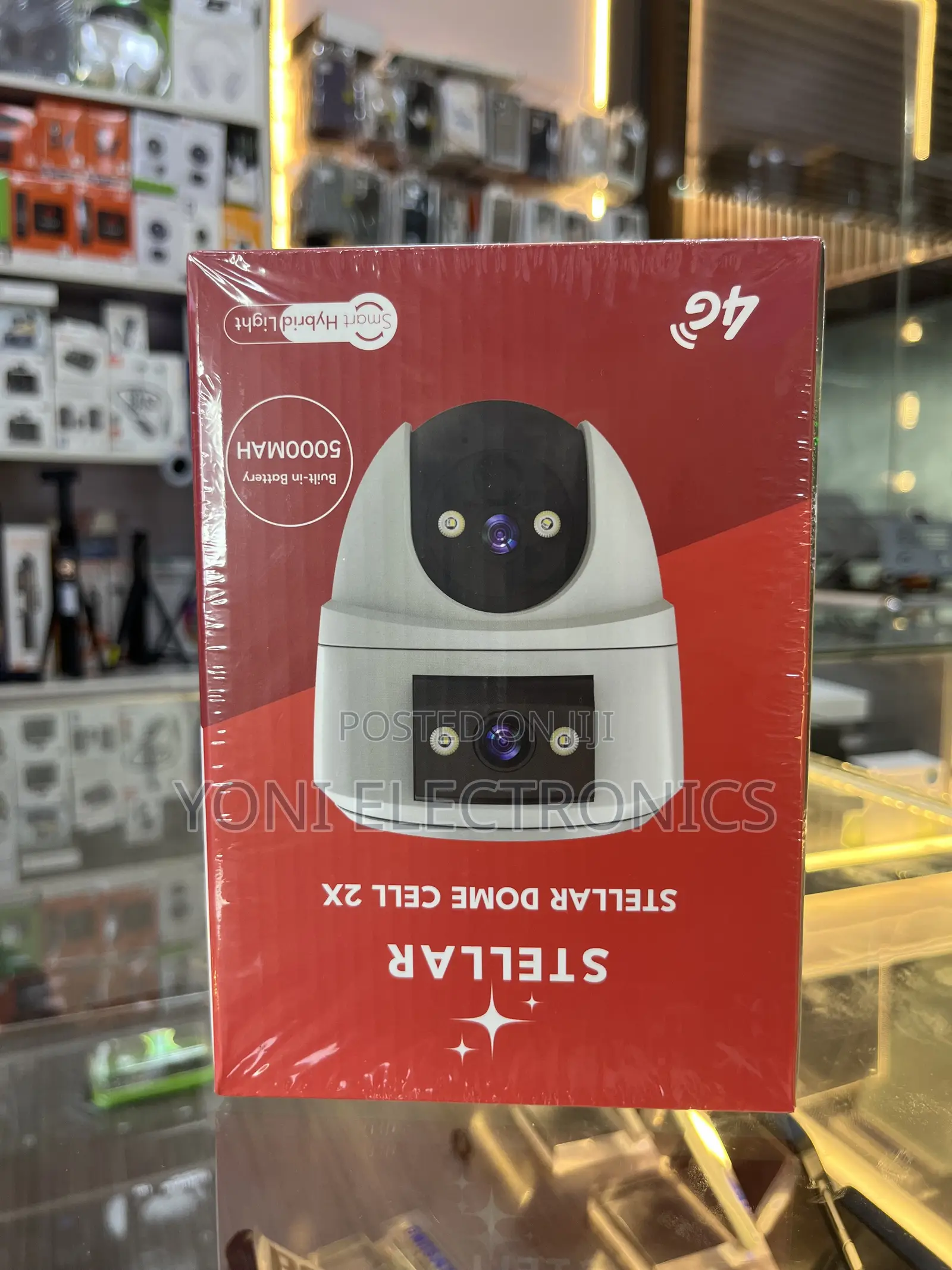 Stellar Dome Cell 2x 4g Lte Wireless Security Dome Camera With Built-