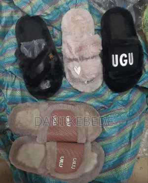 Fur Slippers, Soft Comfortable