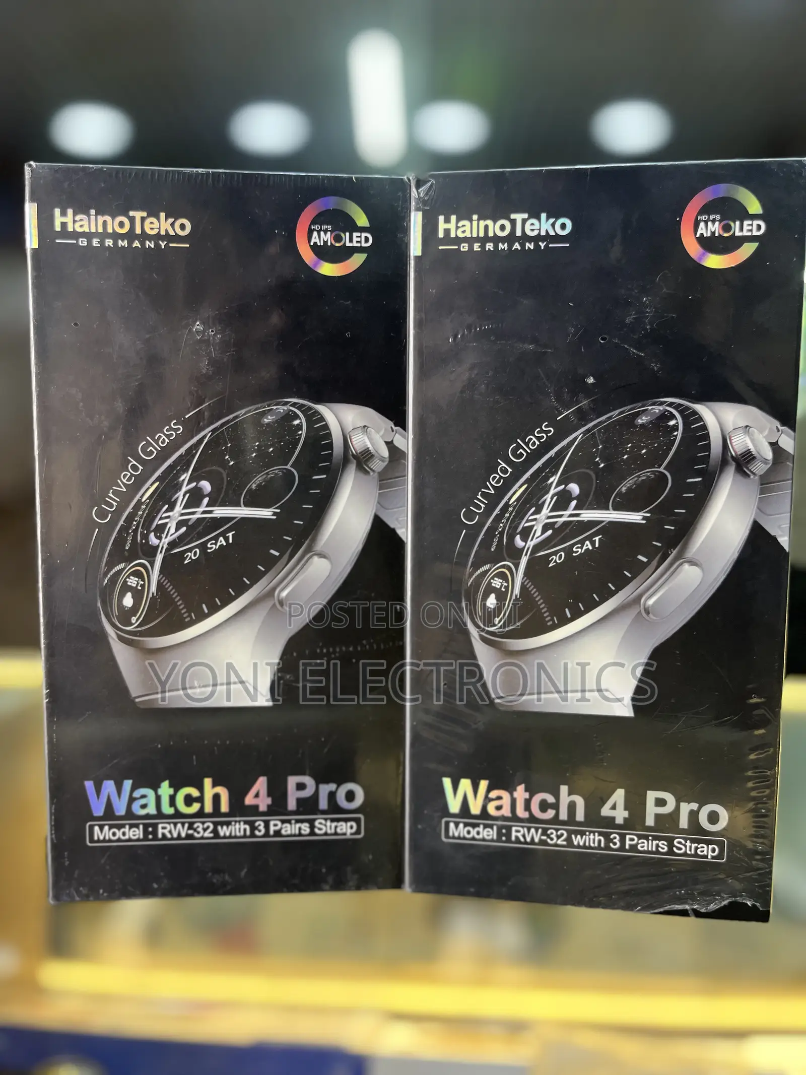 Haino Teko Watch 4 Pro Smartwatch (Rw-32) – Hd Ips Amoled