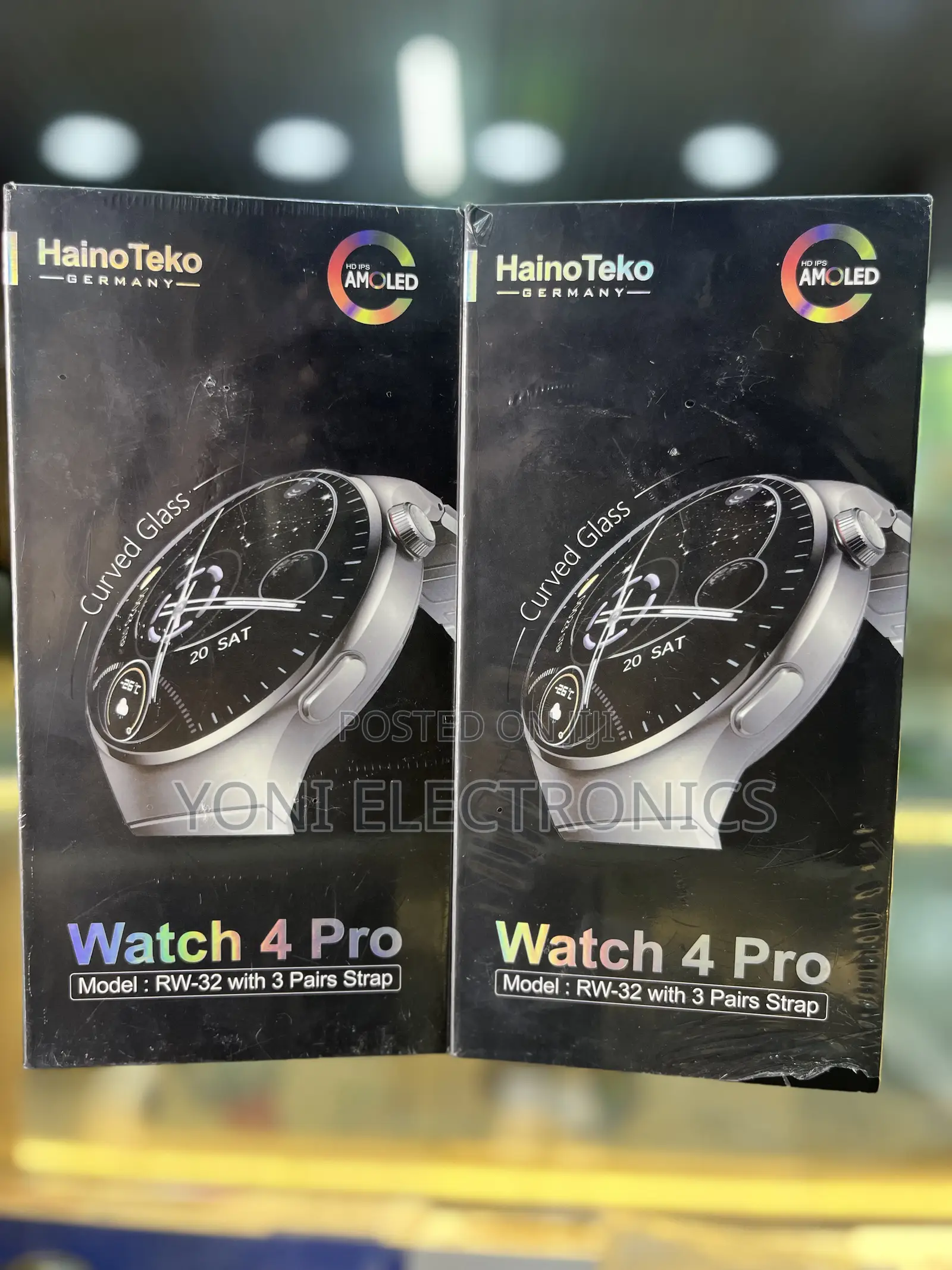 Haino Teko Watch 4 Pro Smartwatch (Rw-32) – Hd Ips Amoled
