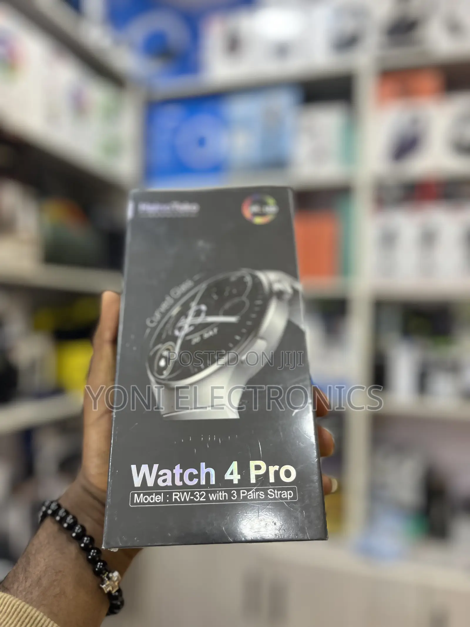 Haino Teko Watch 4 Pro Premium Smartwatch | Model Rw-32 With 3 Pairs