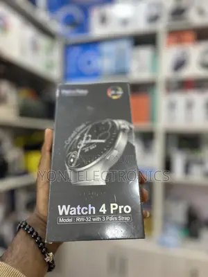 Haino Teko Watch 4 Pro Premium Smartwatch | Model Rw-32 With 3 Pairs