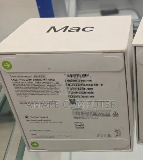 New Desktop Computer Apple Mac Mini M4 16GB Apple M4 SSD 256GB