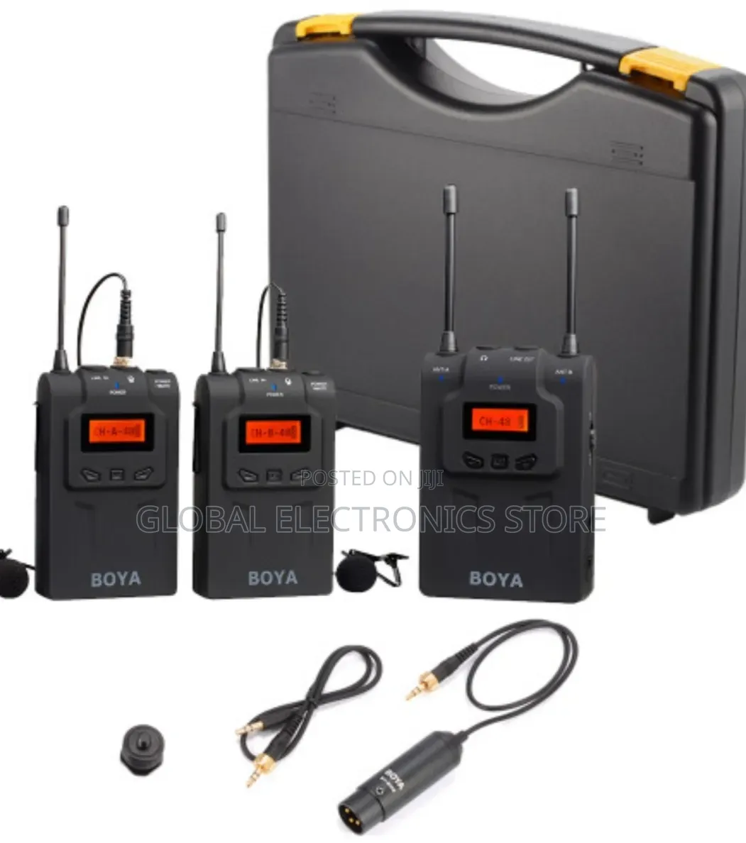 Wireless Interview Mic  | Boya Dual System