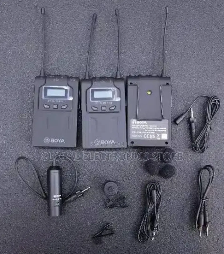 ፕሮ Dual ማይክ Boya Wm8 Pro- | Long Range Audio