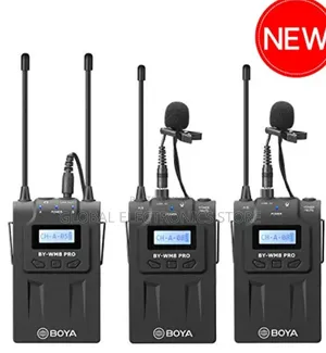 Boya Wireless Dual Mic | Wm8 Pro- Pro Audio Setup