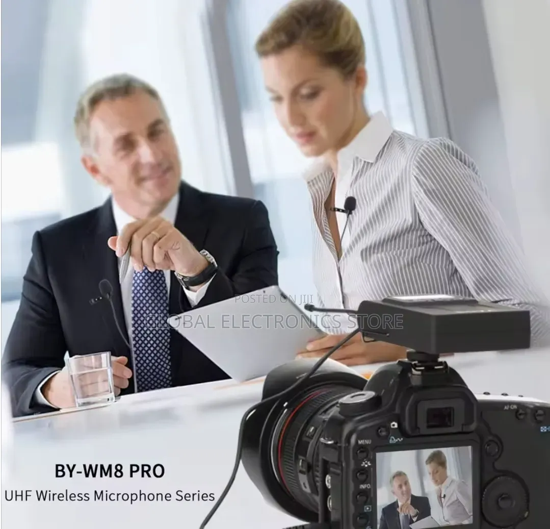 Boya Dual Lavalier Mic | Professional Audio Solution