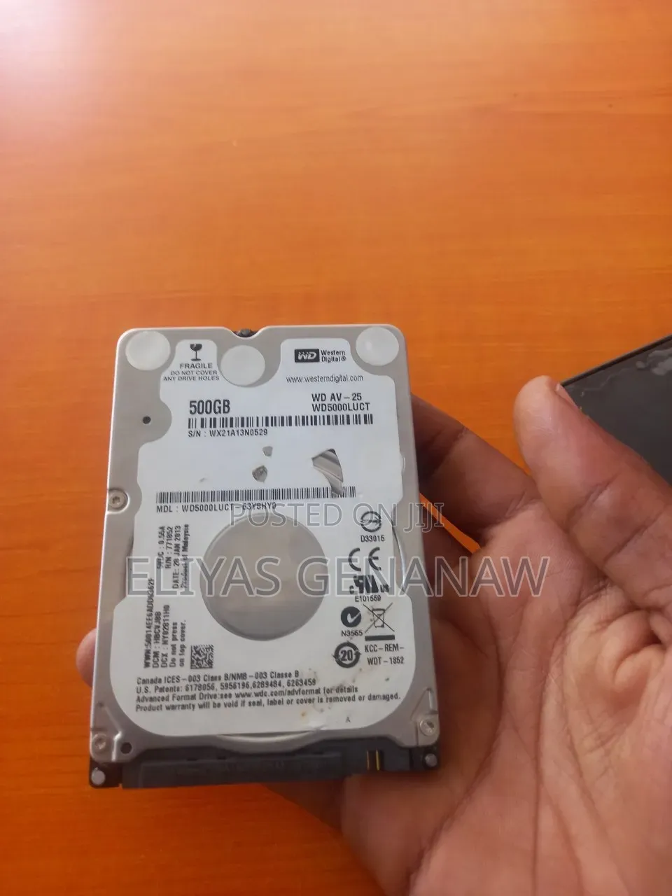 Internal Hard Disk for Laptop 500gb