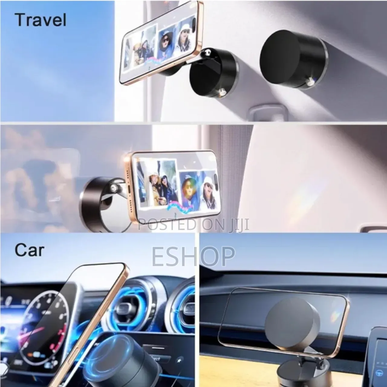 Multi-purpose Strong Suction Phone Cradle – Car, Home, Or Boat