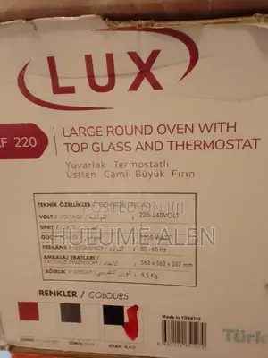 Lux Oven የኬክ የዳቦ የጣፋጭ መጋገሪያ