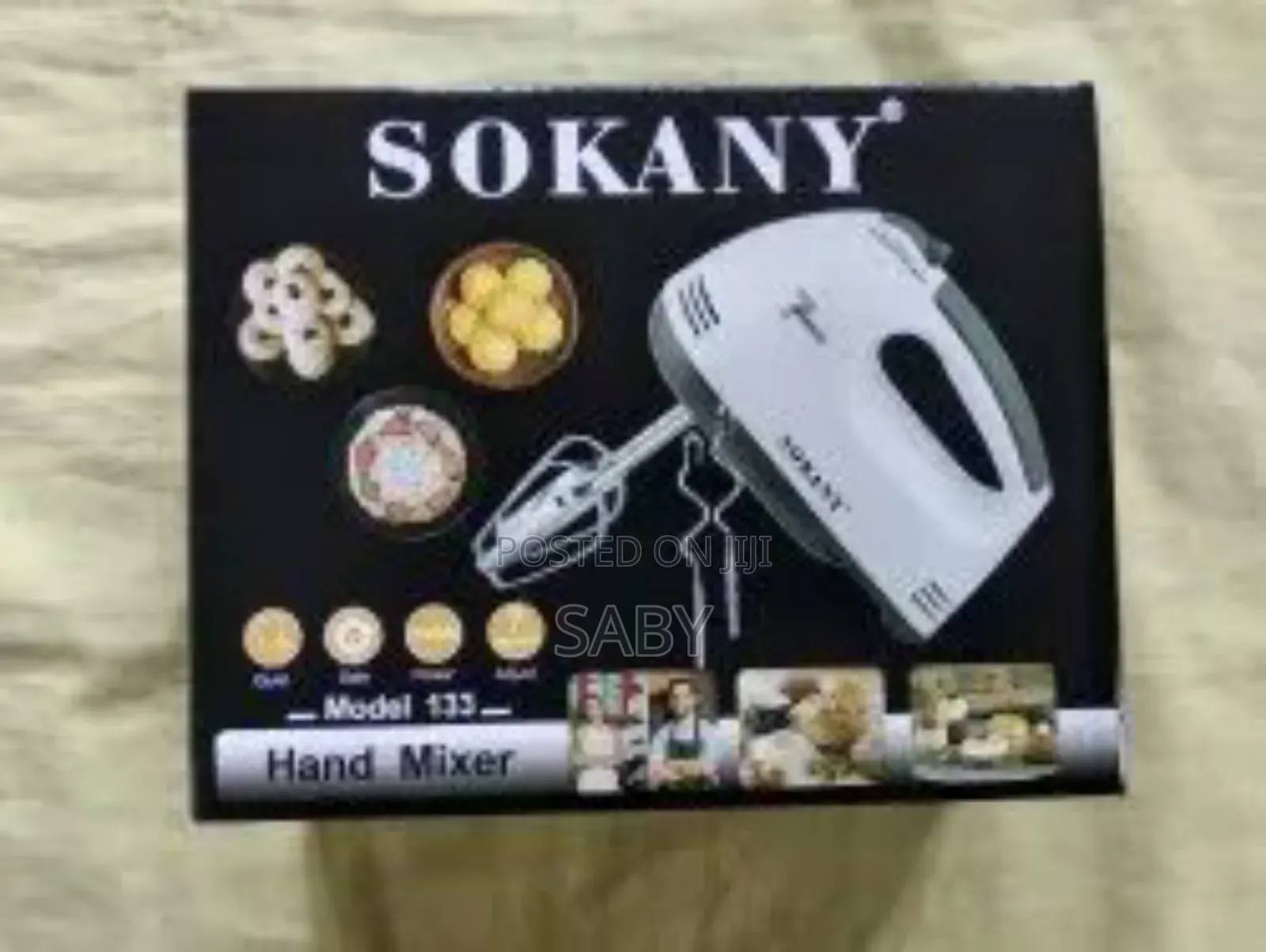 Sokany Electric Hand Mixer Features