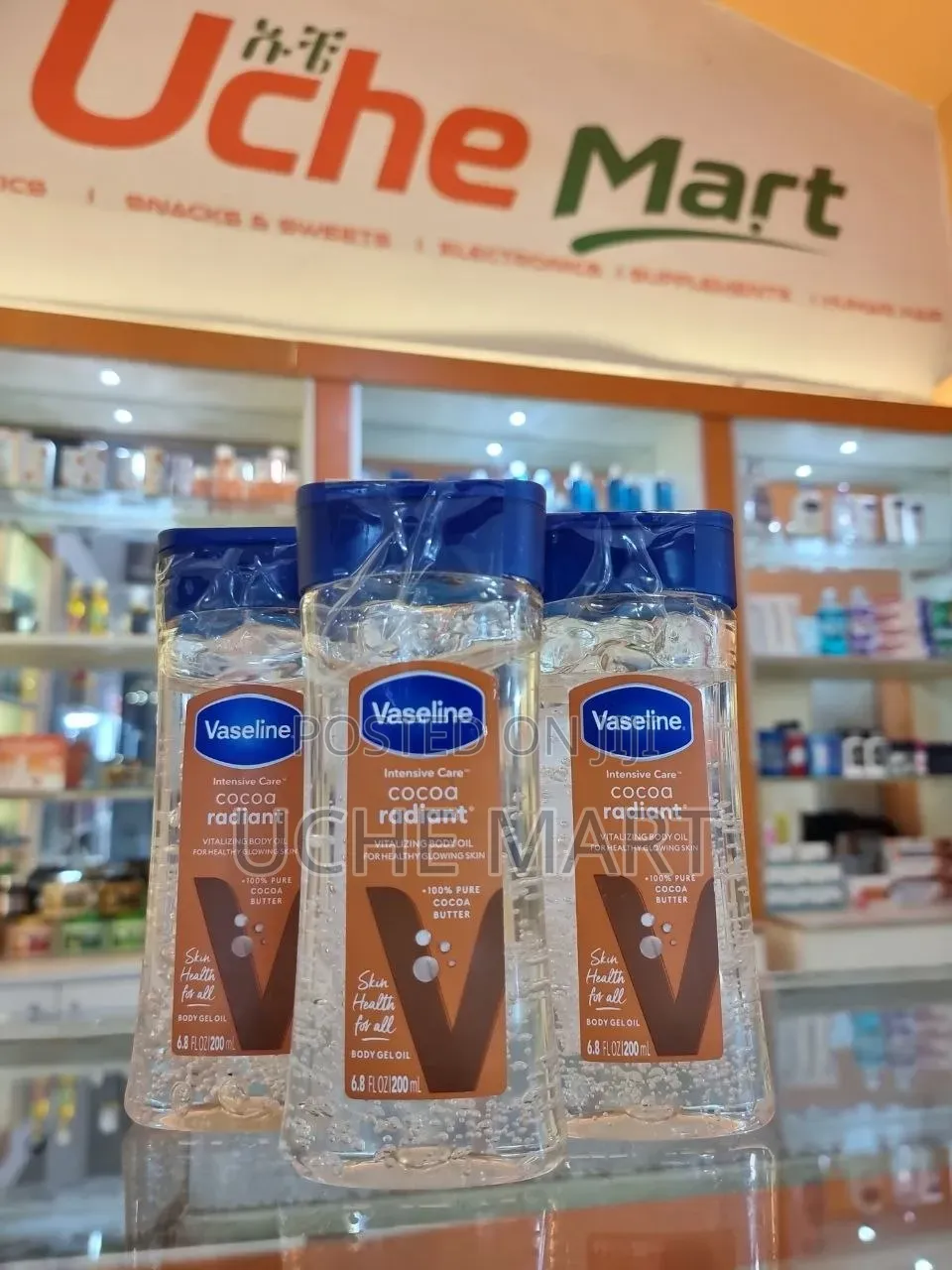 Vaseline Coca Radiant Oil