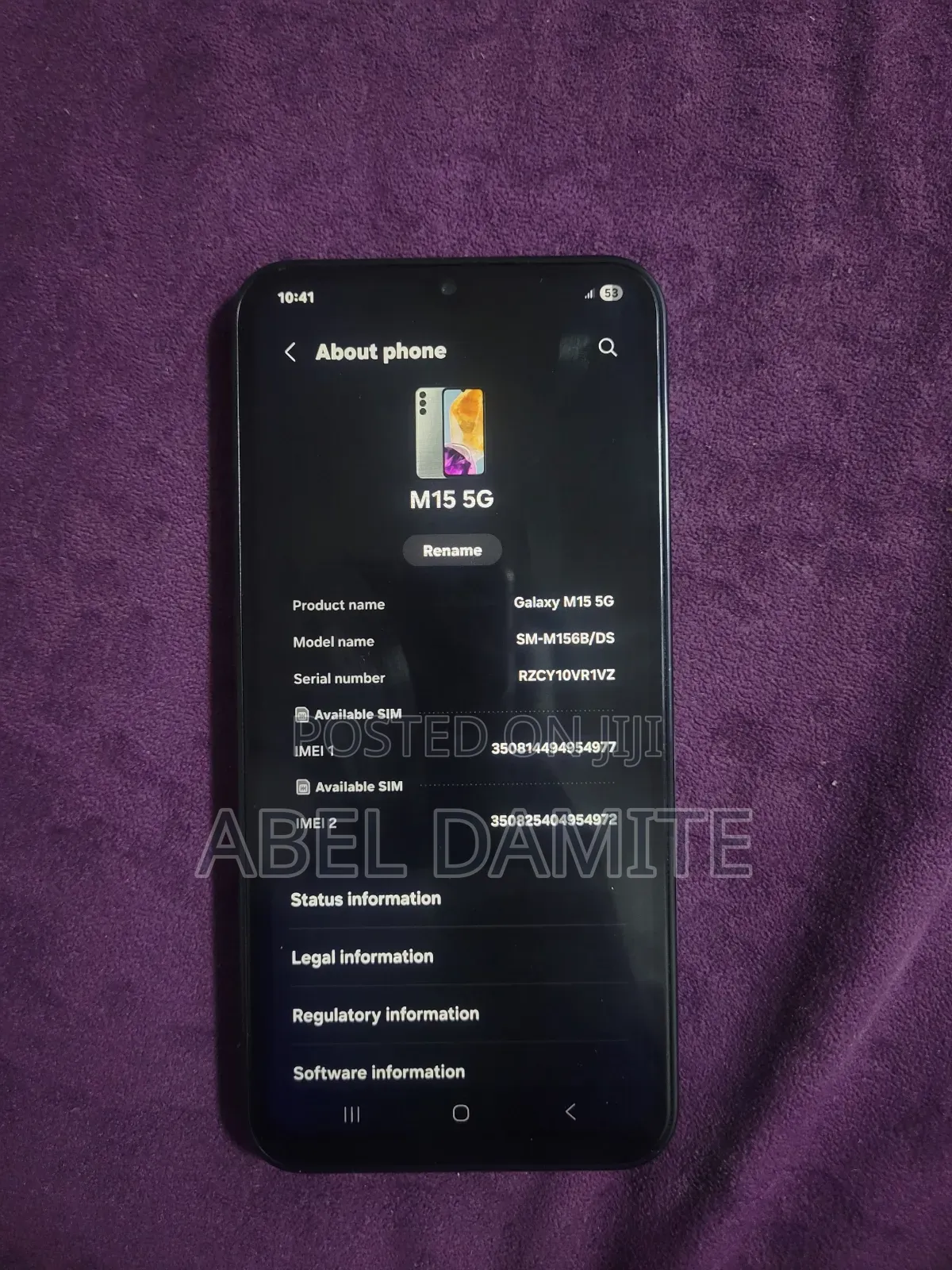 Samsung Galaxy M15 128 GB Gold