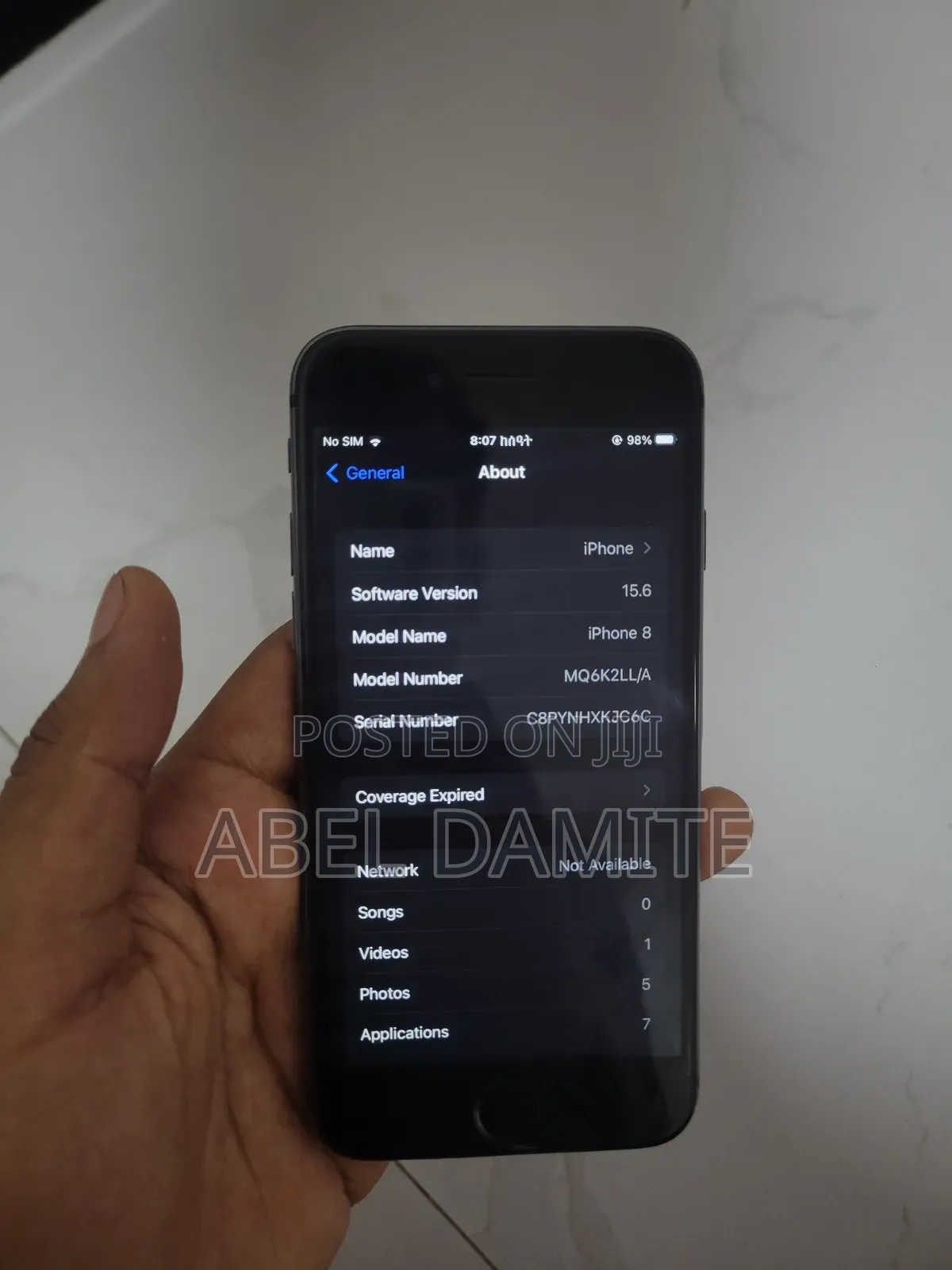 Apple iPhone 8 64 GB Black