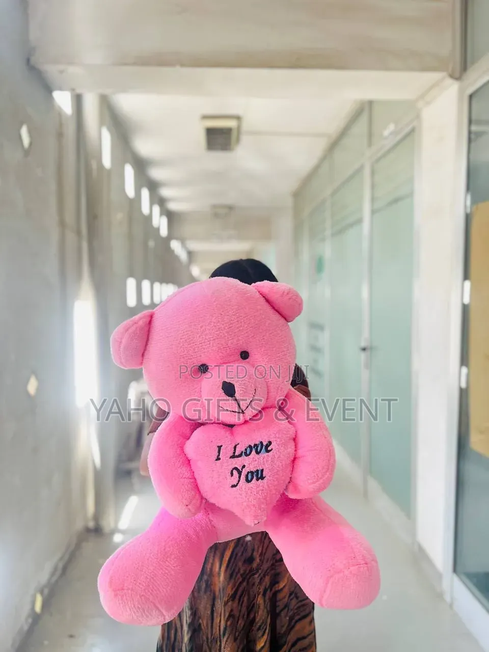 Pink I Love You Medium Teddy Bear