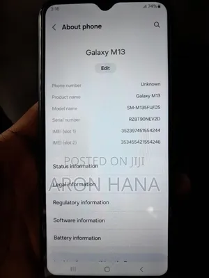 Samsung Galaxy M13 128 GB Black