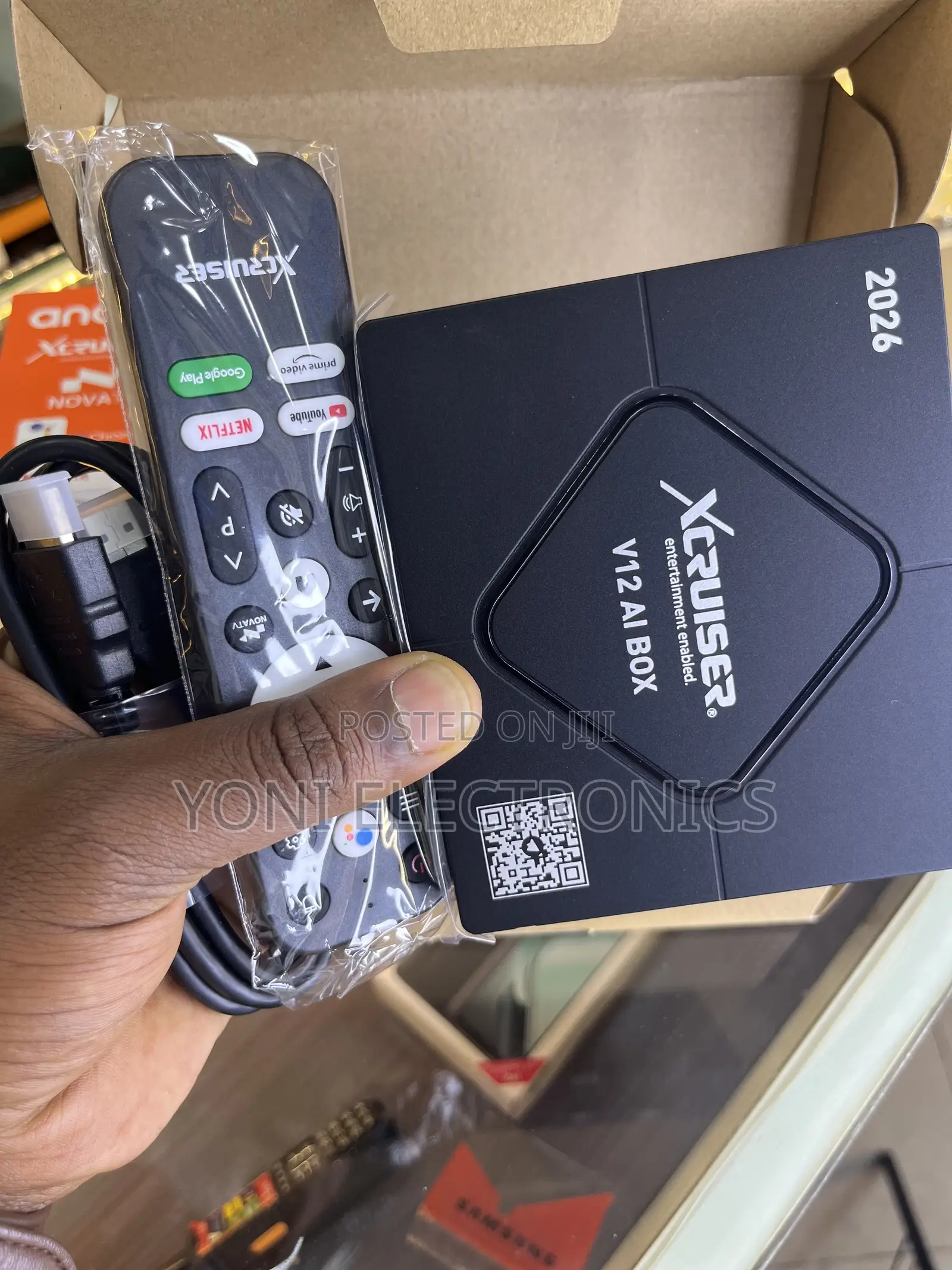 Xcruiser V12 Ai Box / Nova Tv Android Tv Box ( Hdr)