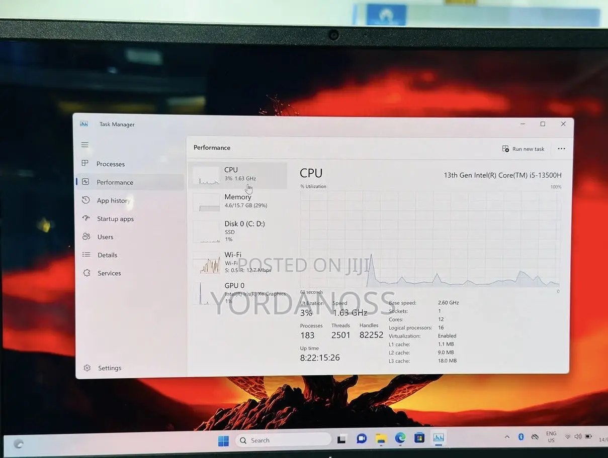 New Laptop HP Pavilion 15 16GB Intel Core i5 SSD 1T
