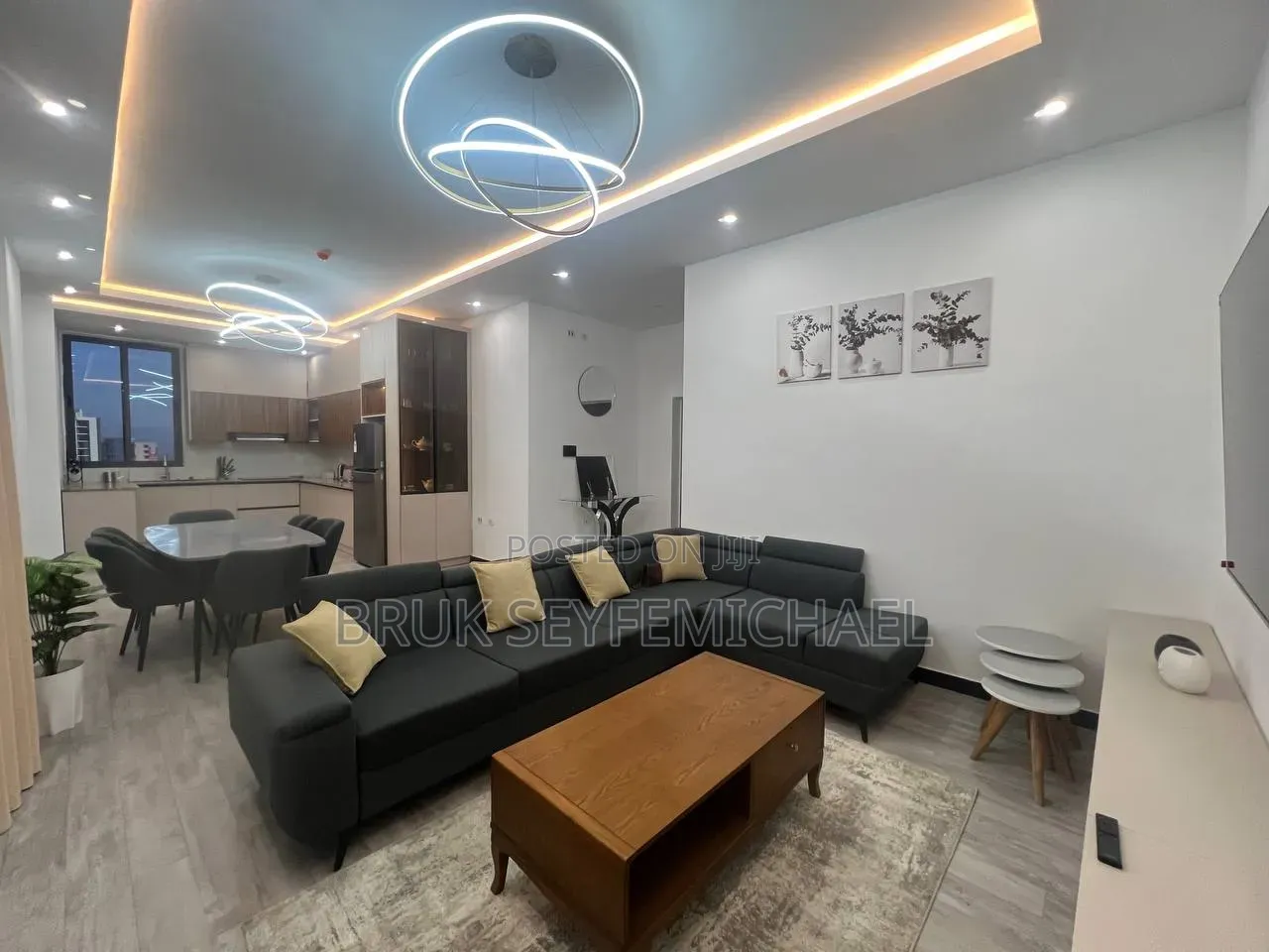 Furnished 2bdrm Apartment in Reality Apartment, Bole for rent