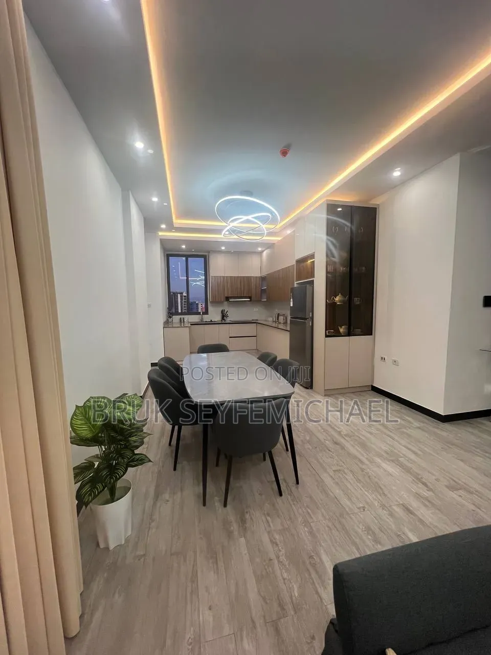 Furnished 2bdrm Apartment in Reality Apartment, Bole for rent
