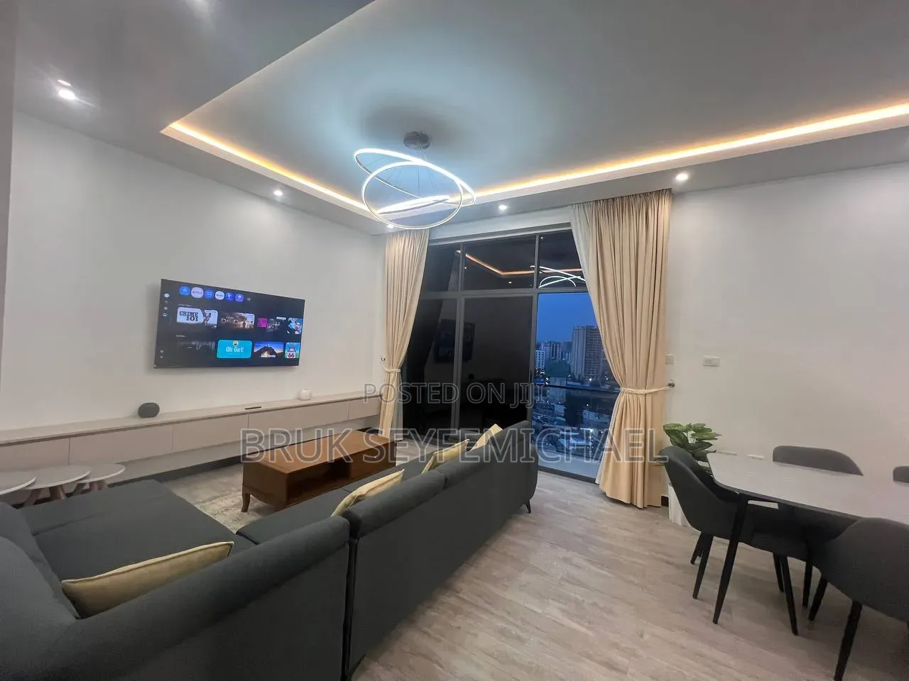 Furnished 2bdrm Apartment in Reality Apartment, Bole for rent