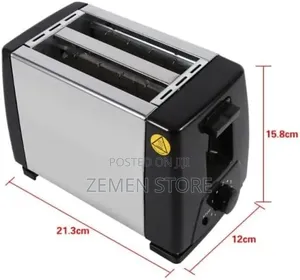 Sokany 2 Slice Stainless Steel Toaster Sk-016s 700 Watt