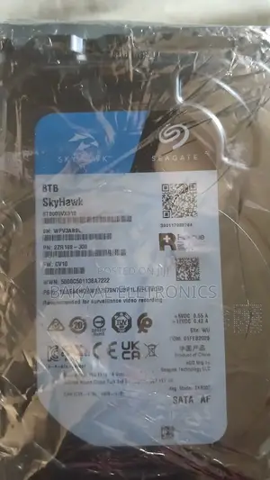 Skyhawk 8tb Surveillance HDD (3.5′′, Sata3) 3pcs