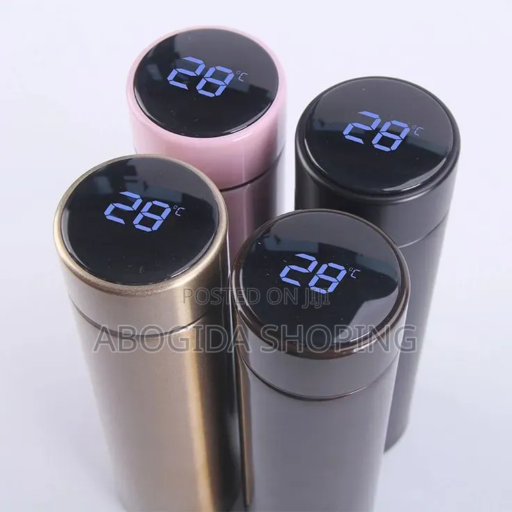 Smart Led Temperature Display Bottle