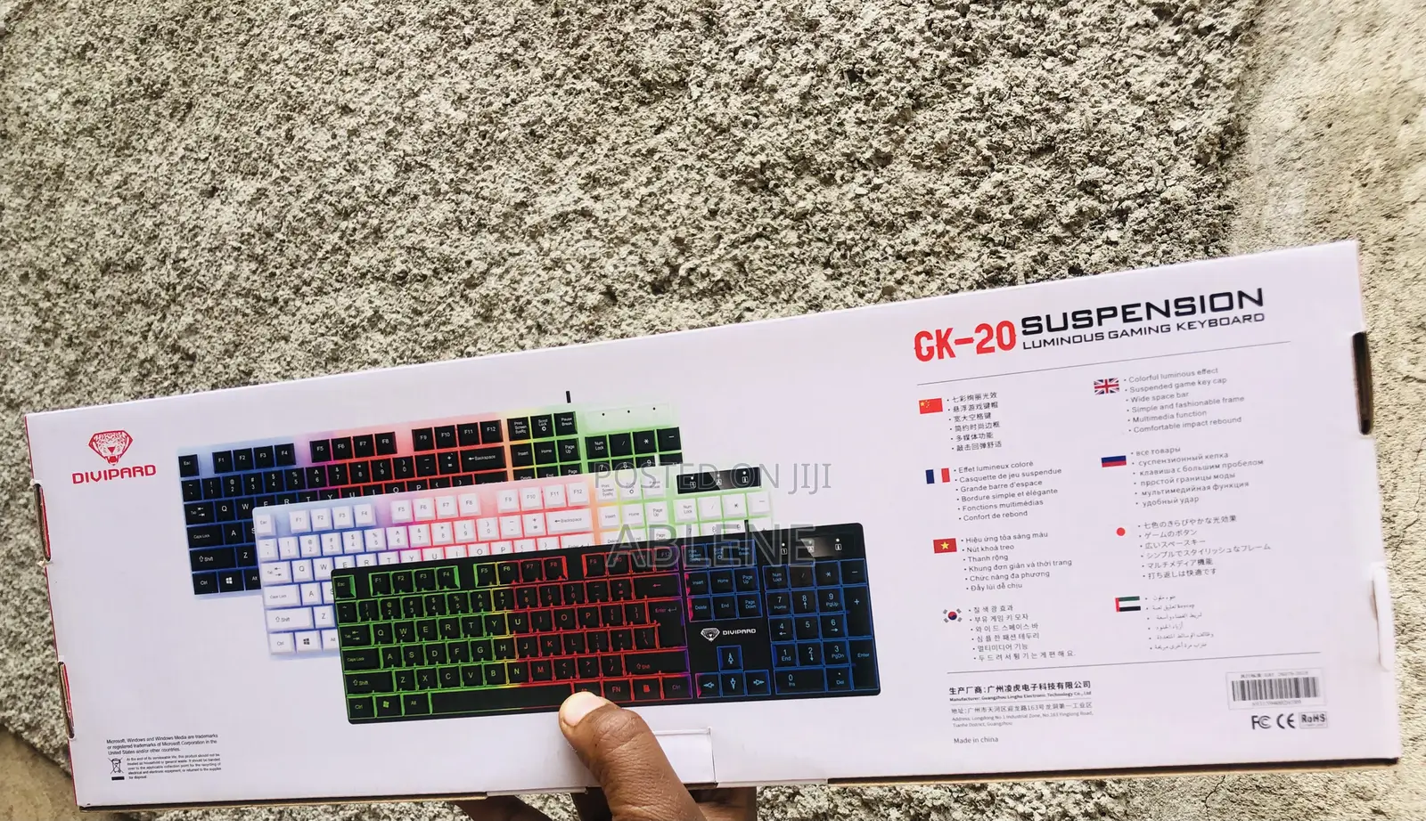 Ck-20 Suspension Gaming Keyboard