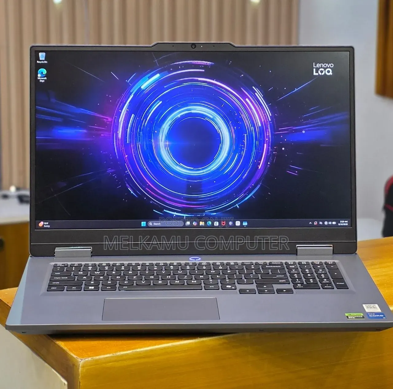 New Laptop Lenovo LOQ 15AHP10 16GB Intel Core i5 SSD 1T