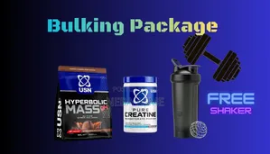 Hyperbolic 1kg Creatine and Shaker( Bulking Package)