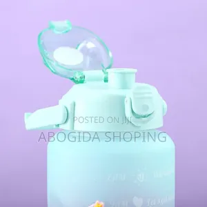 3pcs Motivational Water Bottle Set (2l + 900ml + 300ml)