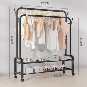 Multifunctional Clothes and Shoe Rack