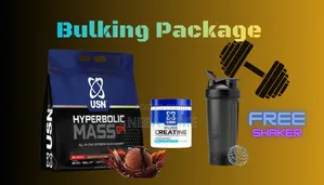 Hyperbolic 3kg Creatine and Shaker( Bulking Package)