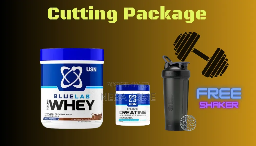 Whey 1/2kg + Creatine + Free Shaker (Cutting Package)
