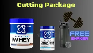 Whey1/2kg + Creatine + Free Shaker (Cutting Package)