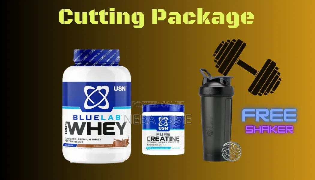 Whey1kg + Creatine + Free Shaker (Cutting Package)