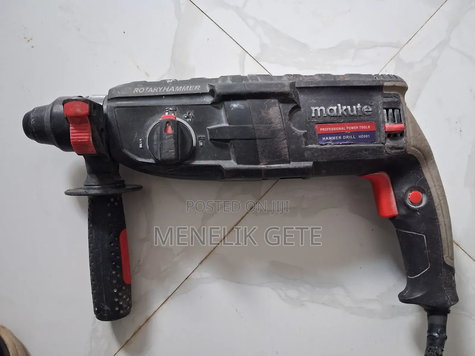 Used Makute Rotary Hammer Drill (800w+) - Working Perfectly / የሚሰራ