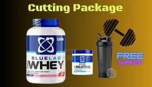 Whey2kg + Creatine + Free Shaker (Cutting Package)