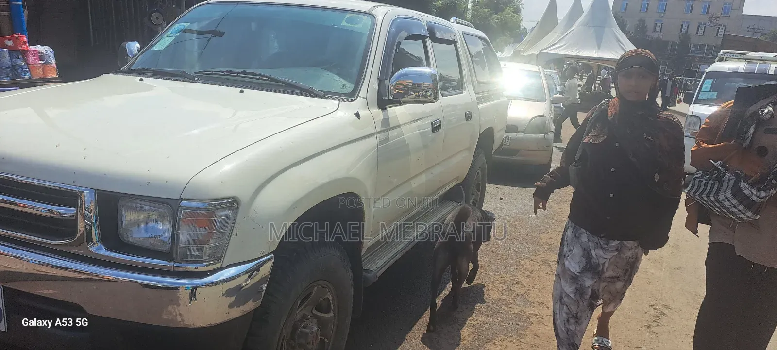 Toyota Hilux 2002 White