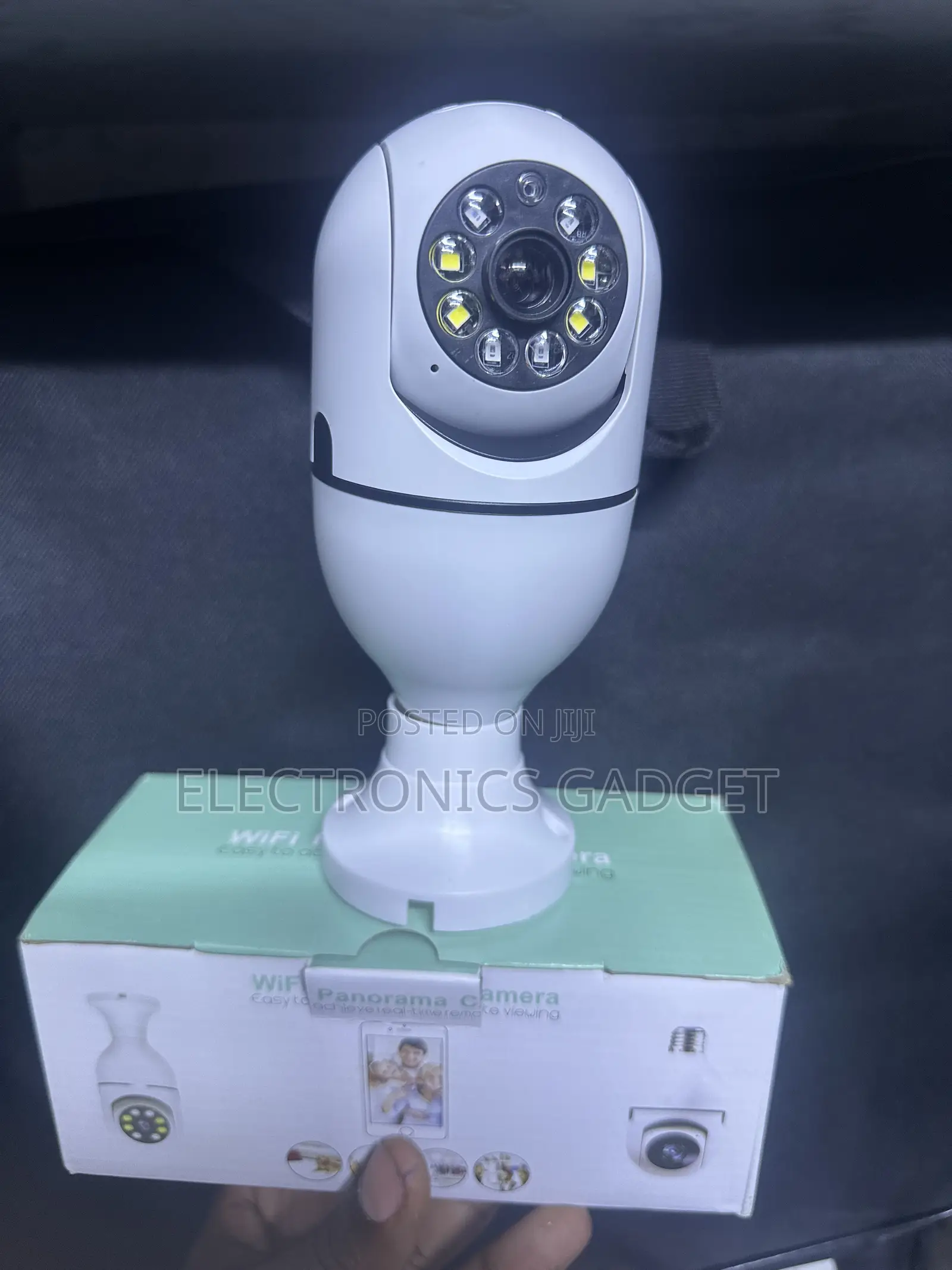Bulb Security Camera | የ አምፖሉ ካሜራ 360°