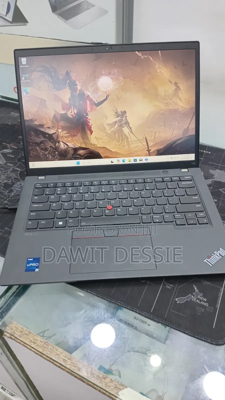 New Laptop Lenovo ThinkPad T14 G3 16GB Intel Core i7 SSD 512GB