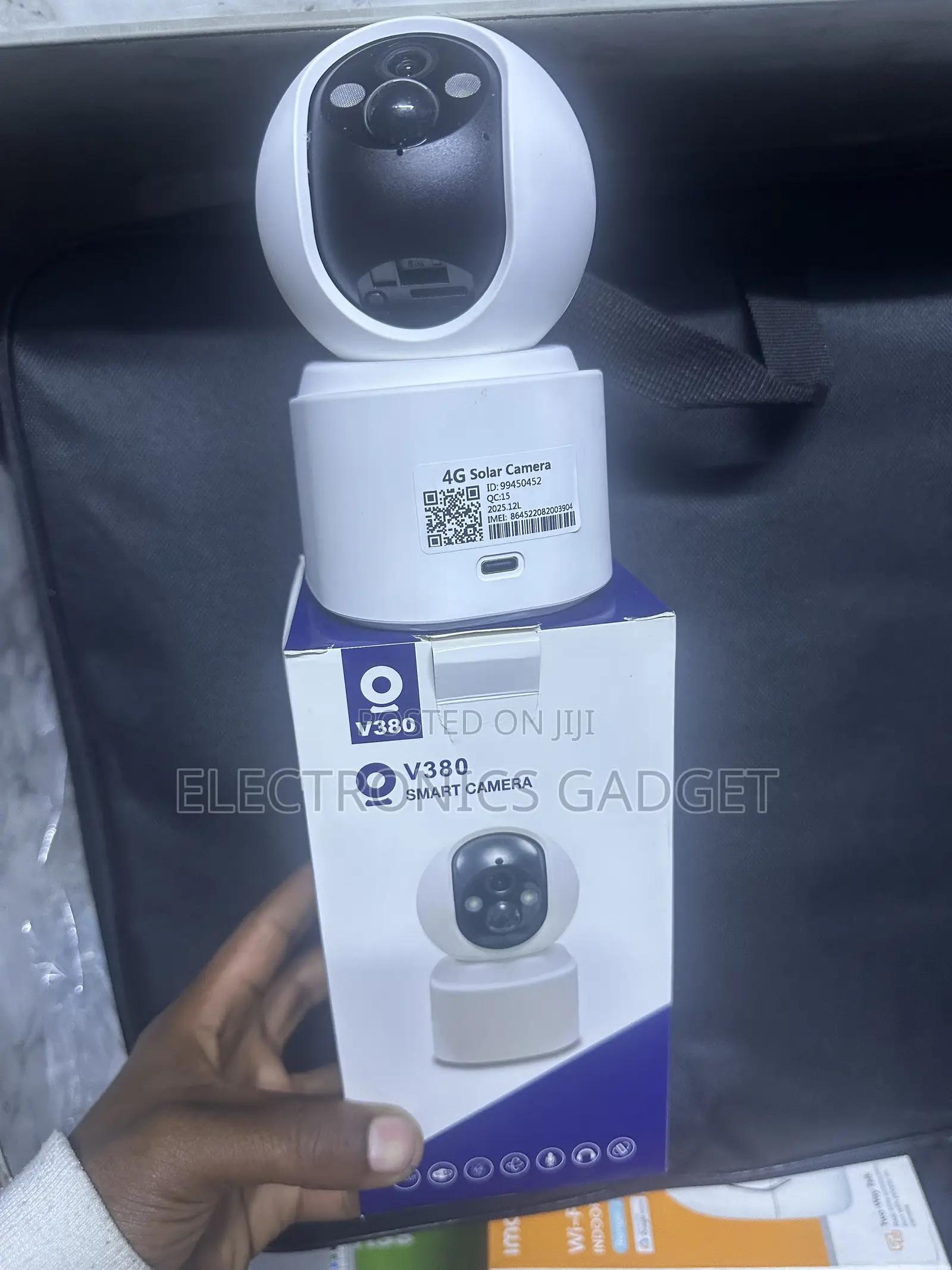 V380 Smart Camera | 360° Rotation | Night Vision