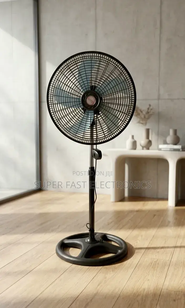 Pacific Stand Fan – Heavy-Duty High-Velocity Cooling Fan Ventilator