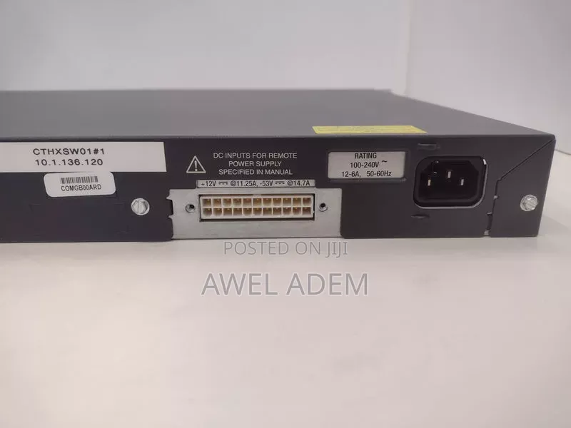 Cisco Catalyst 2960-S Series Ws-C2960s-48lps-L 48-Port Poe+ Switch